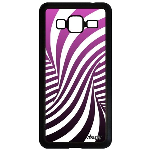 фото Противоударный чехол на смартфон // galaxy j3 2016 // "иллюзия торнадо" воронка движение, utaupia, розовый