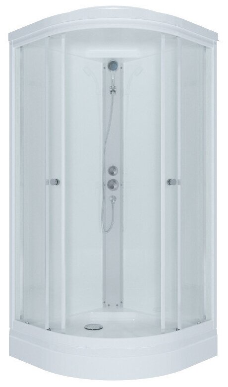 фото Душевая кабина Тритон Ультра 100*100 А низкий поддон