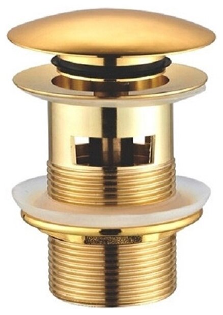 Донный клапан CeramaLux RD011 Click-Clack Золото