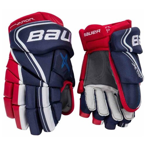 фото Перчатки хоккейные bauer vapor x800 lite sr 20/21 14 дюйм синий