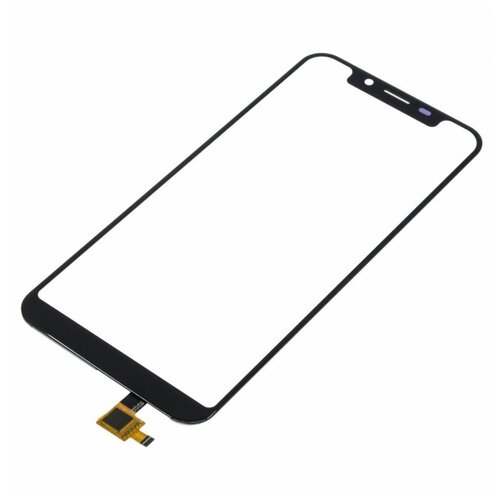 Тачскрин для Oukitel U18, черный гидрогелевая защитная пленка для смартфона oukitel u18 комплект 2шт