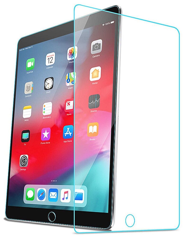 Защитное противоударное стекло MyPads для планшета Apple iPad 9.7 (2017) и Apple iPad 9.7 (2018) - A1822 A1823 A1893 A1954 с олеофобным покрытием