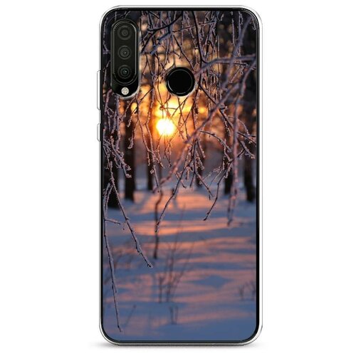 фото Силиконовый чехол "зима 7" на honor 20 lite 2020 / хонор 20 лайт 2020 case place