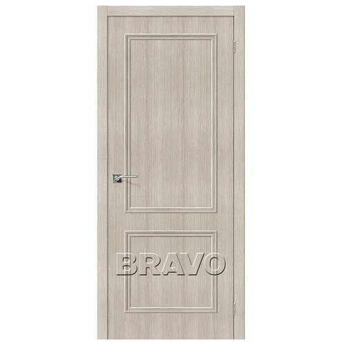 Межкомнатная дверь эко шпон simple Симпл-12 Cappuccino Veralinga BRAVO