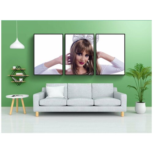 фото Набор модулных постеров для интерьера "женщина, женский пол, девочка" 60x90 см. в тубусе, без рамки lotsprints