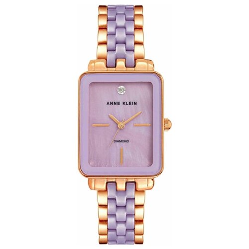 фото Наручные часы anne klein наручные часы anne klein 3668 lvrg, фиолетовый, розовый