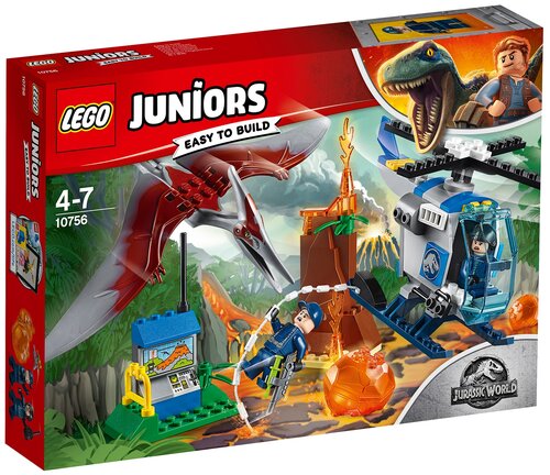 Конструктор LEGO Juniors 10756 Побег Птеранодона, 84 дет.