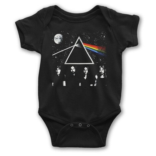 Боди, размер 2-4 мес., черный