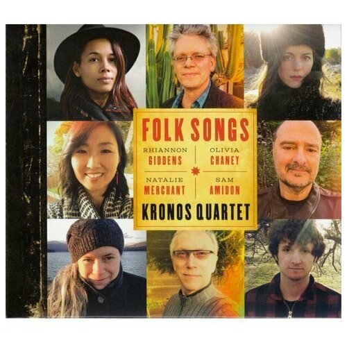rhiannon giddens with francesco turrisi they re calling me home Компакт-Диски, NONESUCH, KRONOS QUARTET - Folk Songs (CD)