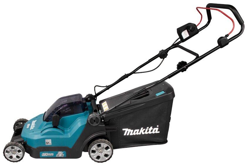 Электрическая газонокосилка Makita DLM382PM2, 38 см - фотография № 3