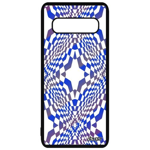 фото Новый чехол на телефон // samsung galaxy s10 // "иллюзия звезда" дизайн стиль, utaupia, голубой