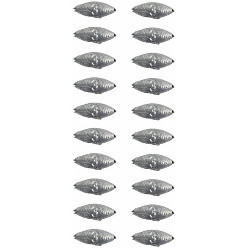 Грузило оливки скользящие 3 грамма 20 шт