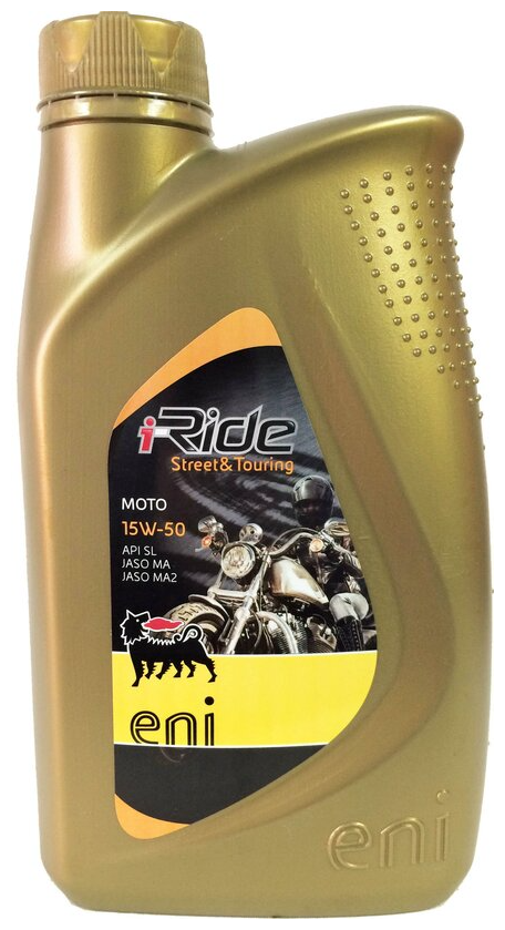 Синтетическое моторное масло Eni/Agip i-Ride moto 15W-50, 1 л, 1 шт