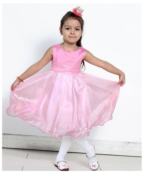Платье, размер 98, розовый