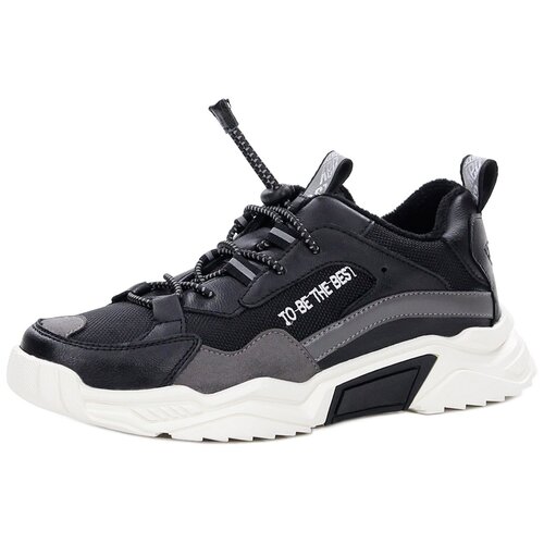 фото Кроссовки марко, м цвет черный, размер 34 marko