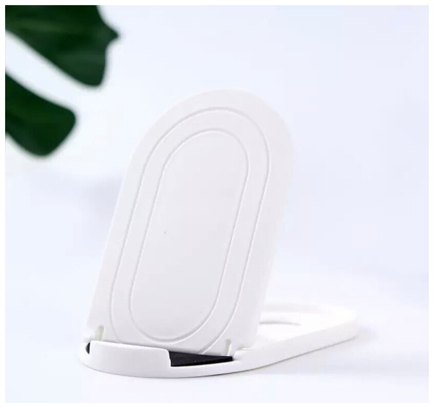 фото Подставка для телефона раздвижная , держатель для мобильного телефона №79 белая