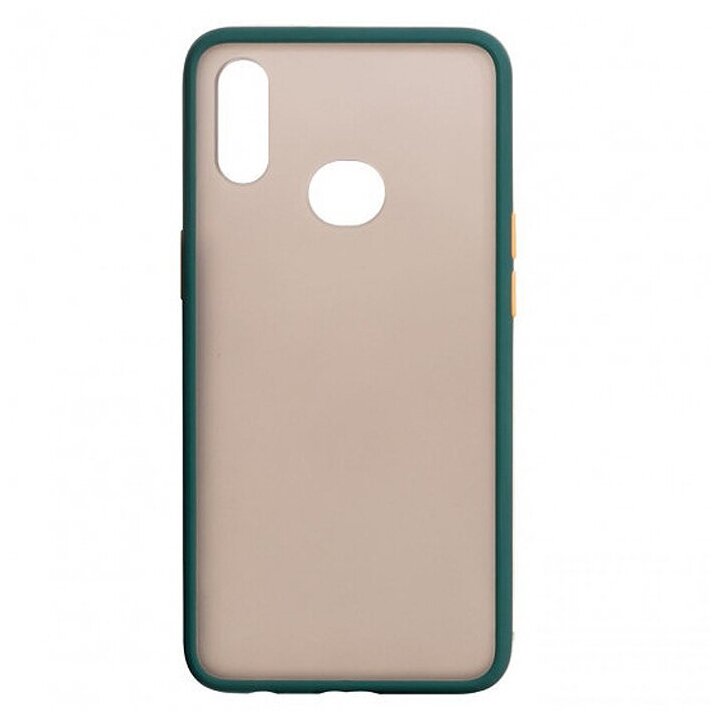 Чехол силиконовый для Huawei Y6 2019 противоударный Gingle series темно-зеленый