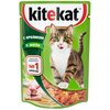 корм для кошек Kitekat кролик (кусочки в соусе) - изображение