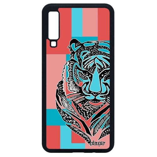 фото Защитный чехол на телефон // galaxy a7 2018 // "тигр" дизайн джунгли, utaupia, цветной