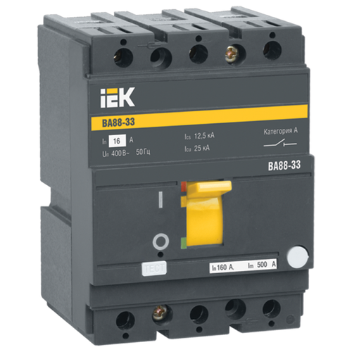 Автоматический выключатель ВА88-33 3Р 100А 35кА | код. SVA20-3-0100 | IEK (10шт. в упак.)