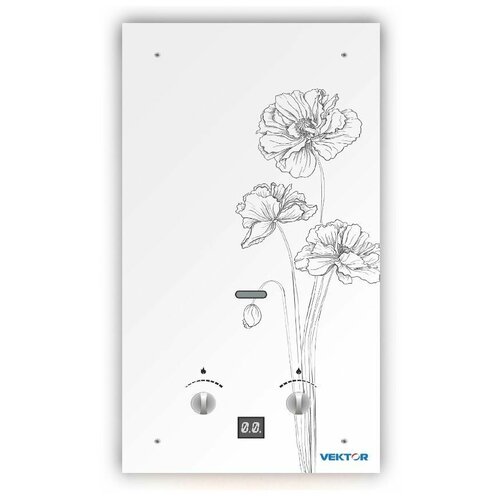 Водонагреватель Vektor 10 G черный цветок 988000₽