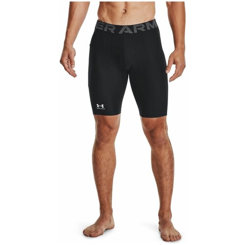 фото Шорты under armour hg lng shorts черный lg 1361602-001