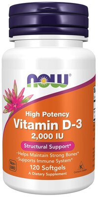Vitamin D3, 2000 ME, 120 шт.