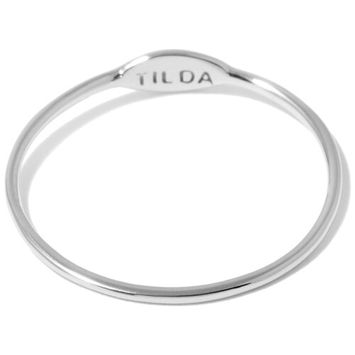Кольцо Tilda, белое золото, 585 проба, размер 16.5