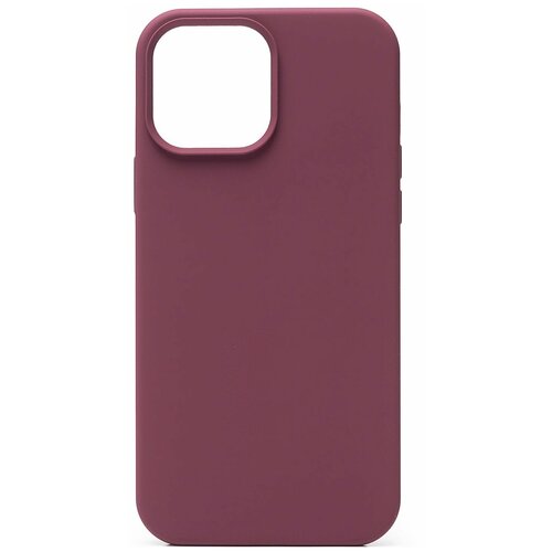 фото Чехол full soft touch для iphone 13 pro max | защита камеры, бордовый good case