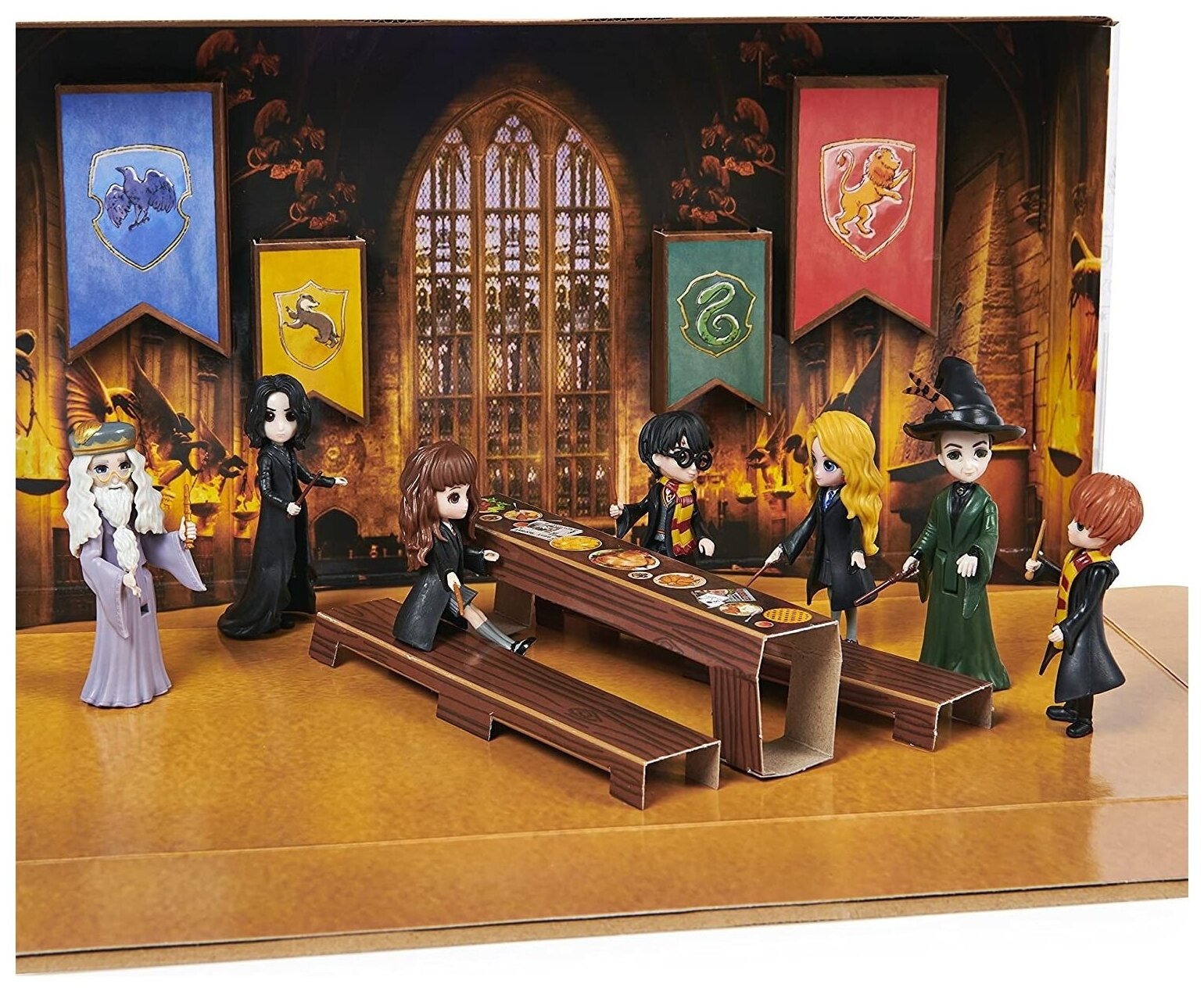 Harry Potter Подарочный набор Полная коллекция кукол из Мира Чародейства и Волшебства Гарри Поттера - фото №9