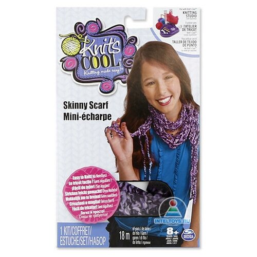 Набор для вязания «Тонкий шарфик», Knits Cool (Нитс Кул) knits cool набор для вязания шарф пояс сумочка 1 синие нити
