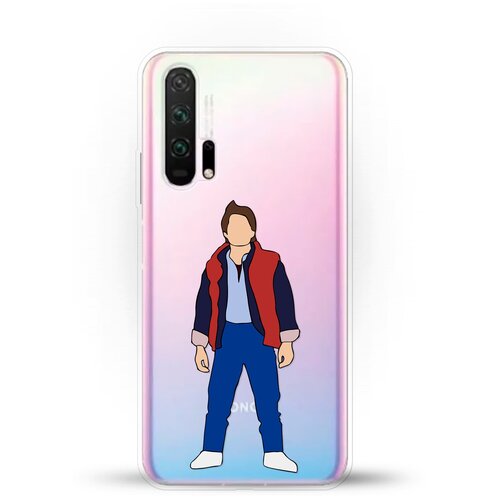 фото Силиконовый чехол марти на honor 20 pro andy & paul