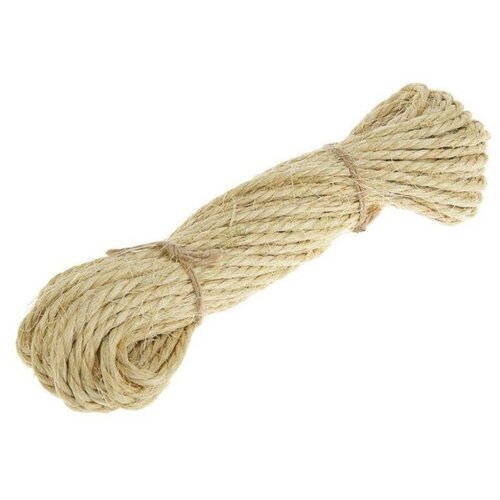 фото Веревка сизалевая 8мм 30м noname