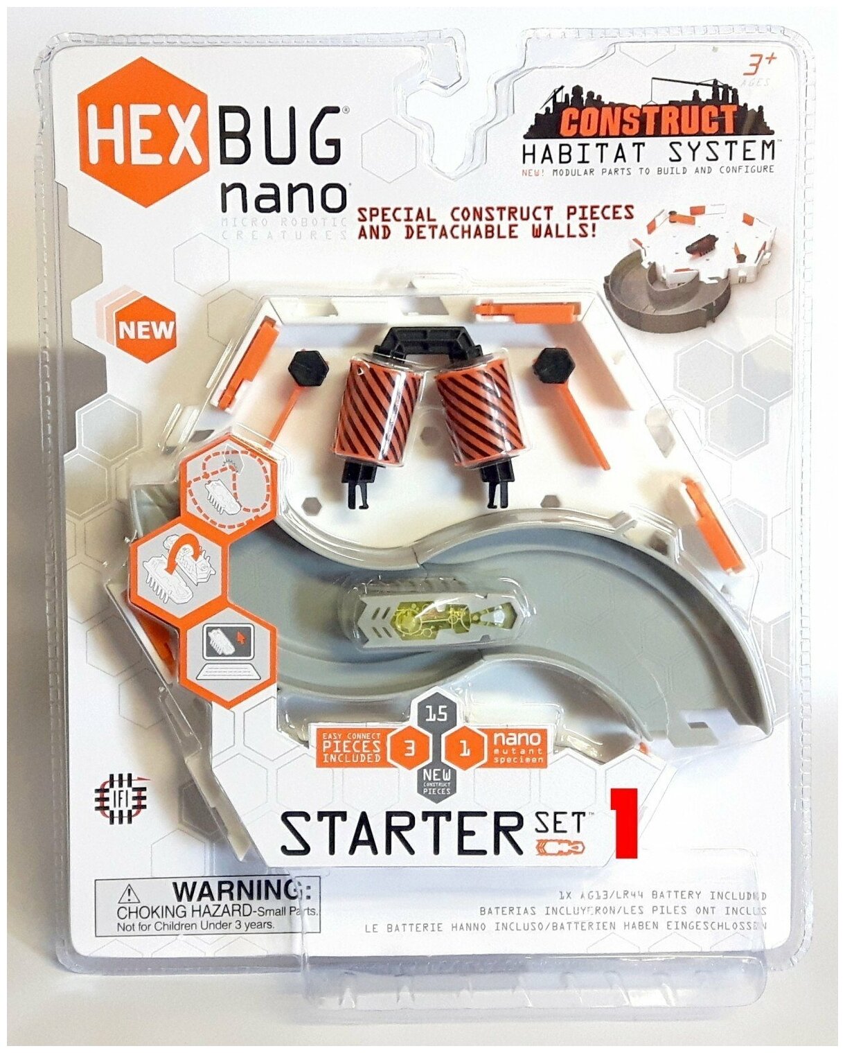 Hexbug - Стартовый набор с Нано роботом №3 Мойка двойная