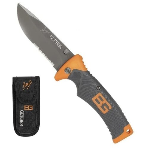 Нож Gerber (Гербер) Bear Grylls (Беар Гриллс) (Беар Гриллс) Folding Sheath Knife, блистер, 31-000752