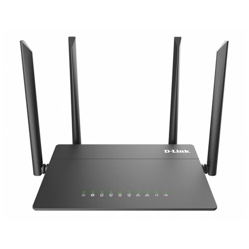 Wi-Fi роутер D-link DIR-815/RU/R4A, черный роутер d link dir 815 ru r4a