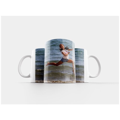 фото Кружка "девочка, прыжки, открытый" 320 мл lotsprints