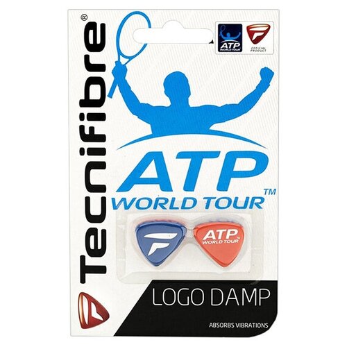 фото Виброгаситель tecnifibre logo damp x2 blue/red 53atplogrb