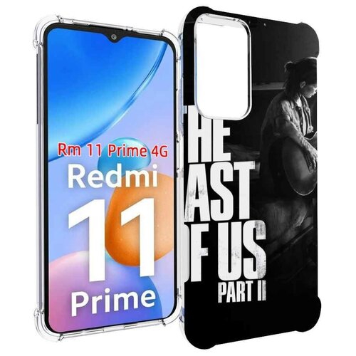 Чехол MyPads The Last of Us Part II Элли для Xiaomi Redmi 11 Prime 4G задняя-панель-накладка-бампер чехол mypads the last of us part ii элли для xiaomi redmi k60 задняя панель накладка бампер