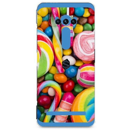 фото Силиконовый чехол "драже и леденцы" на xiaomi black shark 4 / сяоми блэк шарк 4 case place
