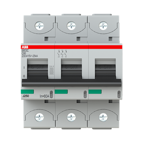 Автоматический выключатель ABB S803C - C100 3P (2CCS883001R0824)