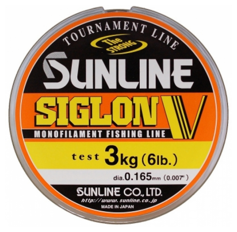 Sunline, Монолеска Siglon V HG, 100м, 2.0, 0.235мм, прозрачная