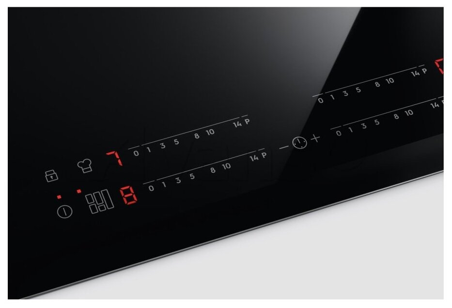 Индукционная варочная панель Electrolux IPE 6453 KF, цвет панели чeрный, цвет рамки черный - фотография № 3