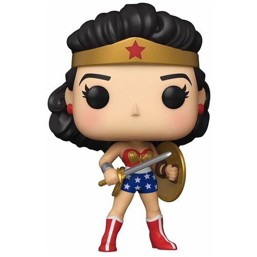 Фигурка Funko POP! Heroes DC Wonder Woman 80th Wonder Woman Golden Age 54973, 10 см