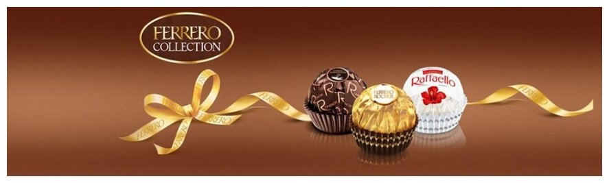 Набор конфет Ferrero Collection: Raffaello, Ferrero Rocher, Ferrero Rondnoir, 172,2г - фотография № 11