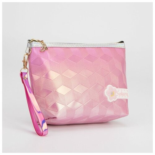 фото Косметичка на молнии, цвет малиновый нет бренда