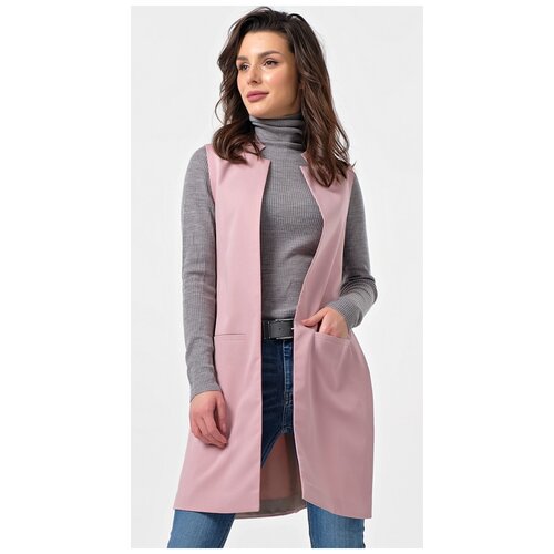 фото Жилет fly, размер 42, пыльно-розовый