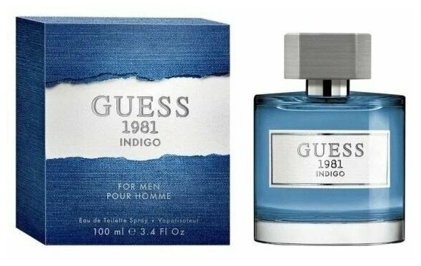 Guess туалетная вода 1981 Indigo for Men, 100 мл