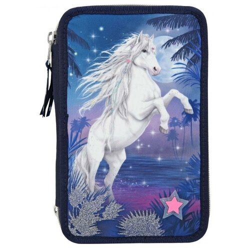 Пенал Miss Melody с наполнением LED, синий