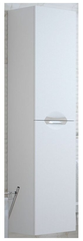Шкаф-пенал Corozo Алиот 35 SD-00000605, белый